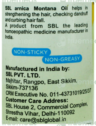 Sbl Arnica Montana With Tjc Hair Oil 200Ml